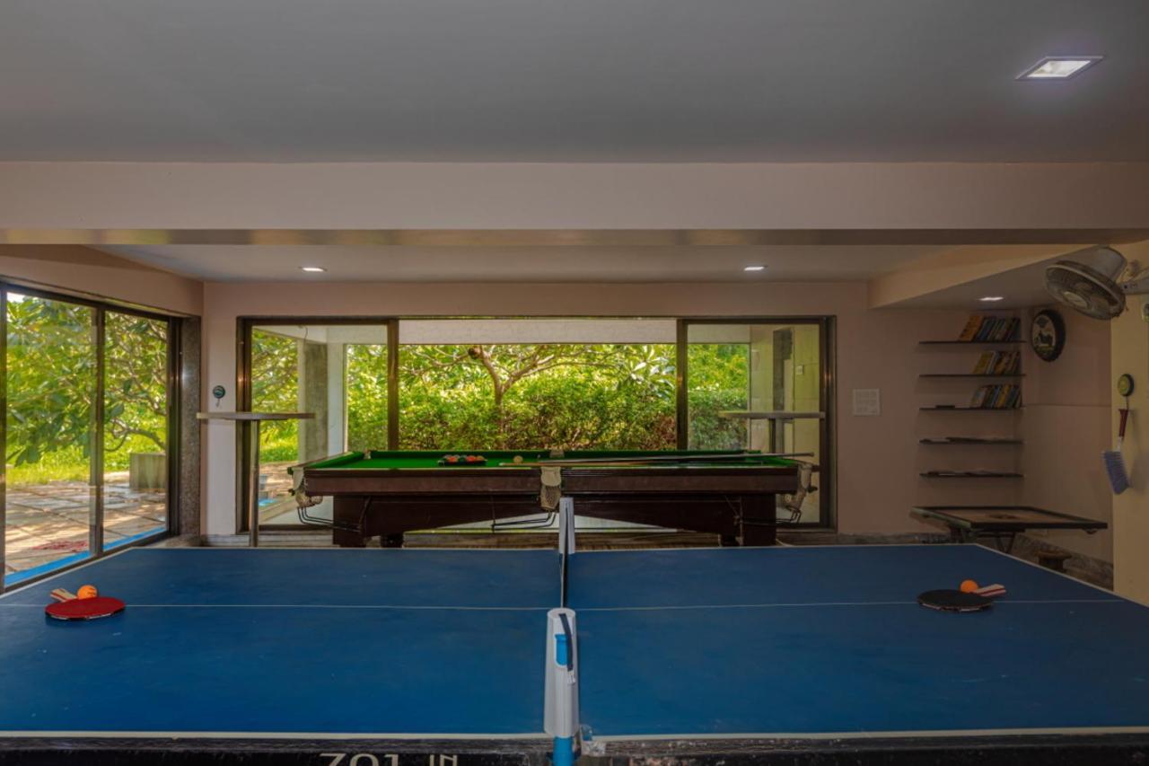 Saffronstays Aura, Alibaug - Luxury Pool Villa With A Game Room And Spacious Lawn Alībāg Extérieur photo