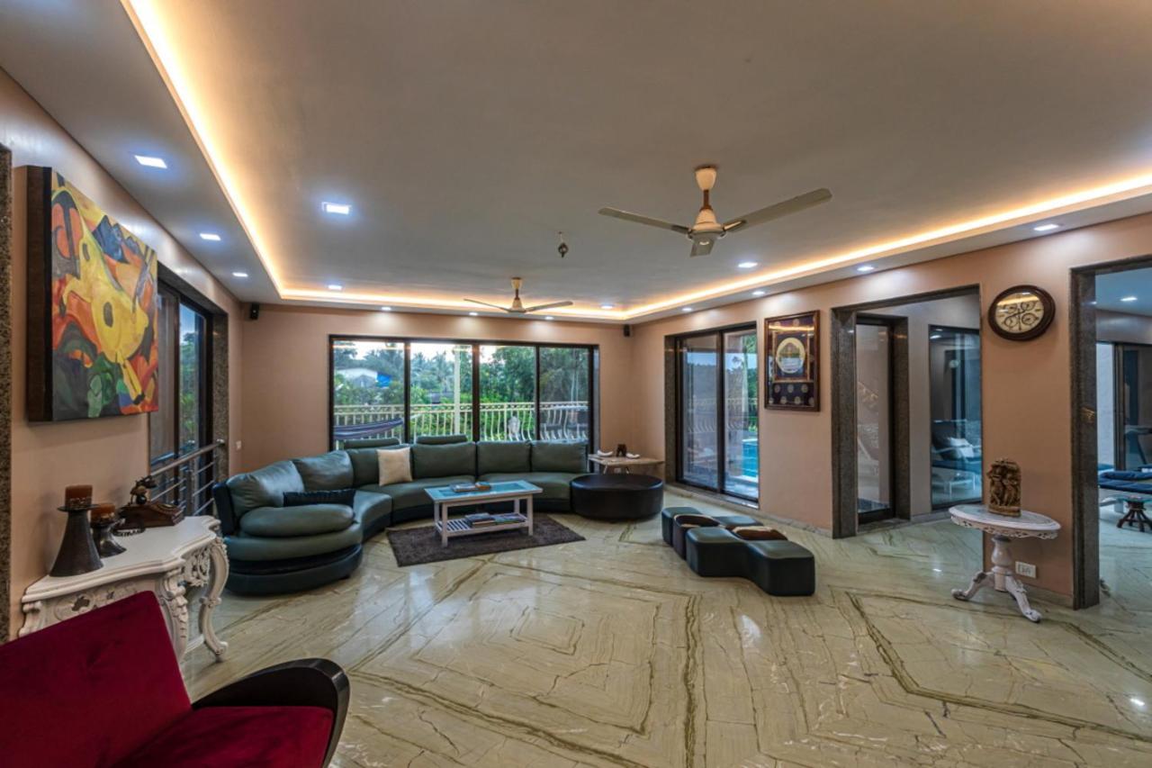 Saffronstays Aura, Alibaug - Luxury Pool Villa With A Game Room And Spacious Lawn Alībāg Extérieur photo