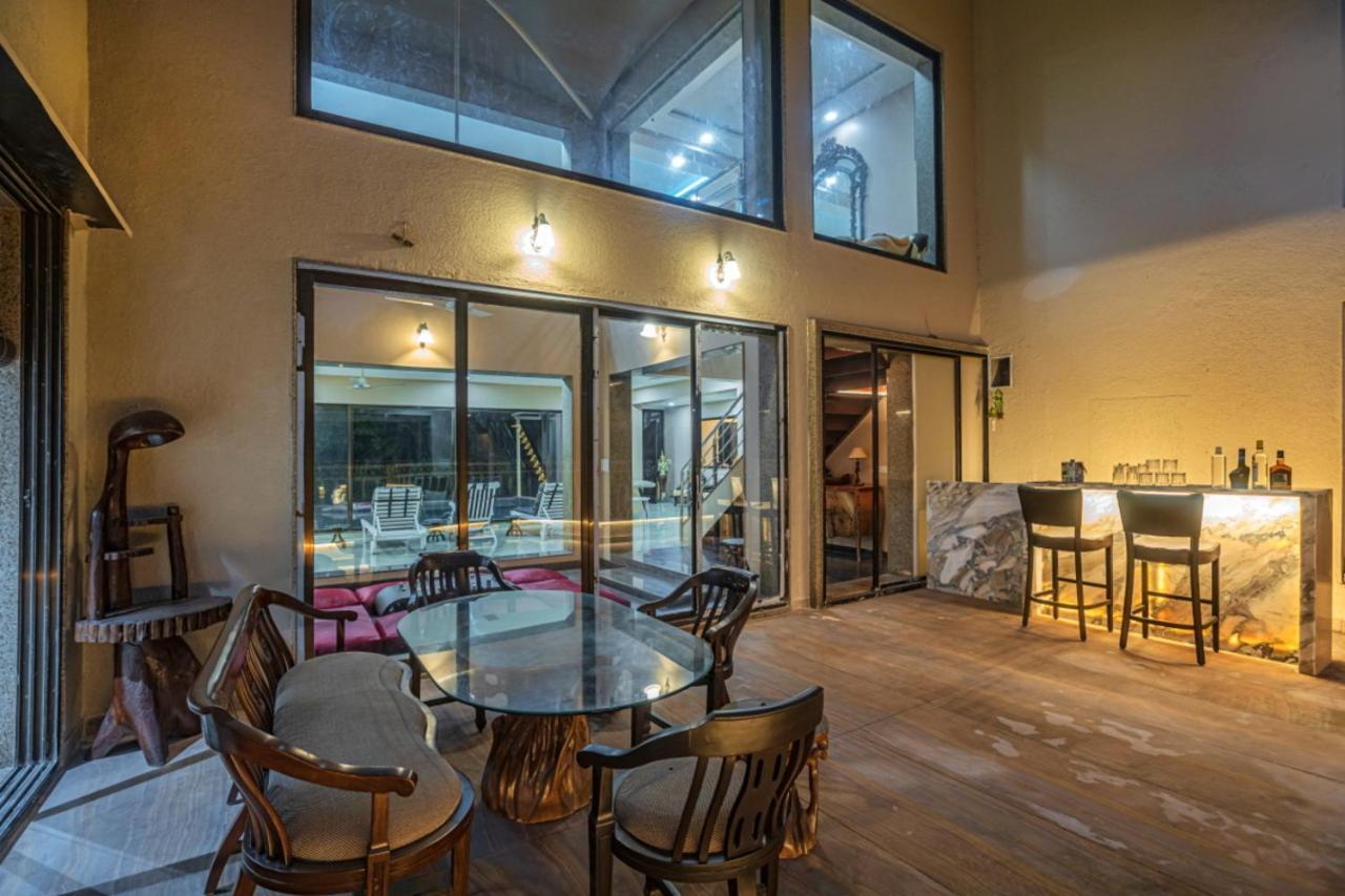 Saffronstays Aura, Alibaug - Luxury Pool Villa With A Game Room And Spacious Lawn Alībāg Extérieur photo